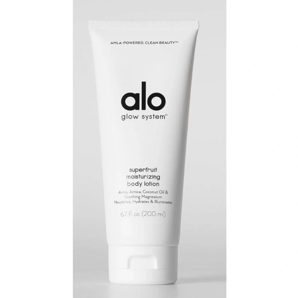 ALO Yoga Superfruit Moisturizing Lotion.